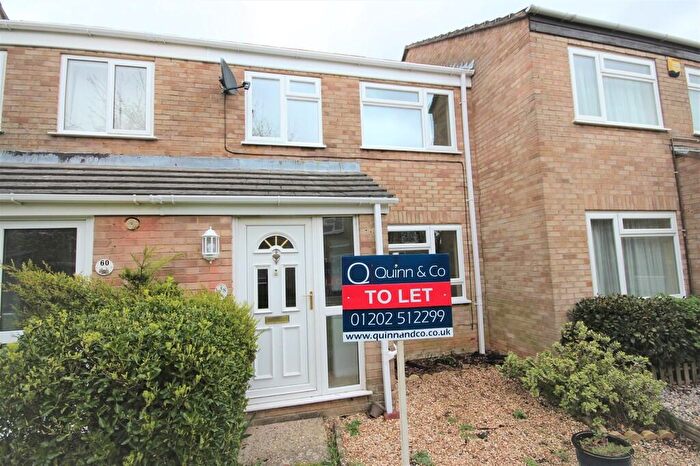 3 Bedroom Terraced House To Rent In Setley Gardens, Bournemouth, BH8