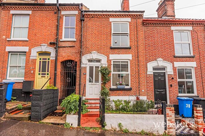 2 Bedroom Terraced House For Sale In Warwick Street, Norwich, NR2