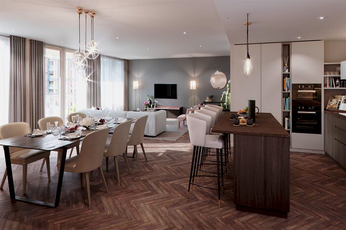 1 Bedroom Flat To Rent In Saxon House, Parkland Walk, SW6