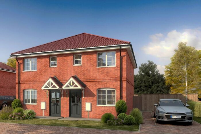 2 Bedroom Semi-Detached House For Sale In "The Glentham", Vasey Fields, Bassingham, LN5