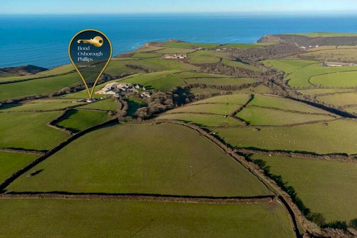 6 Bedroom Commercial Land For Sale In Marsh Meadow & Pengold Farmhouse, Pengold Farm, Crackington Haven, Bude, Cornwall, EX23