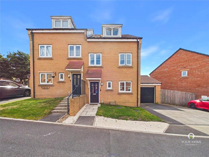 3 Bedroom Semi Detached House For Sale In Kirkfields, Sherburn Hill, Durham, DH6