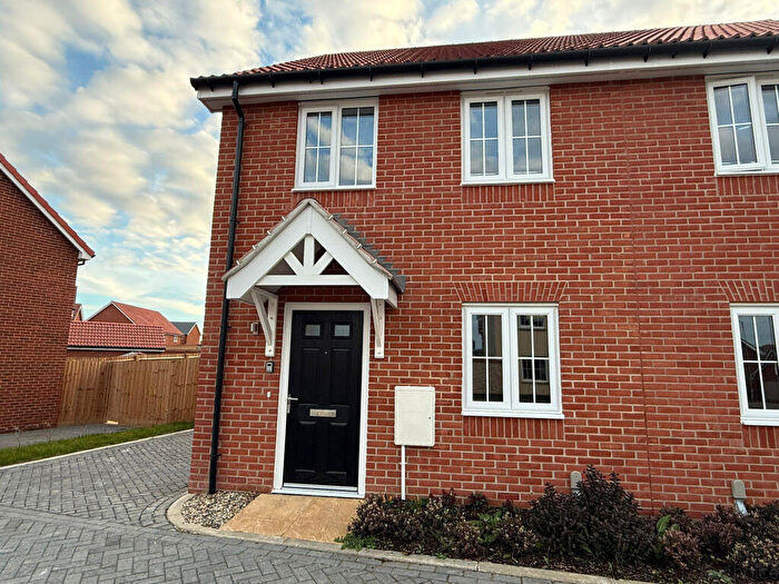 2 Bedroom Semi Detached House For Sale In Pond Field Road, Thurston, Bury St. Edmunds, Suffolk, IP31