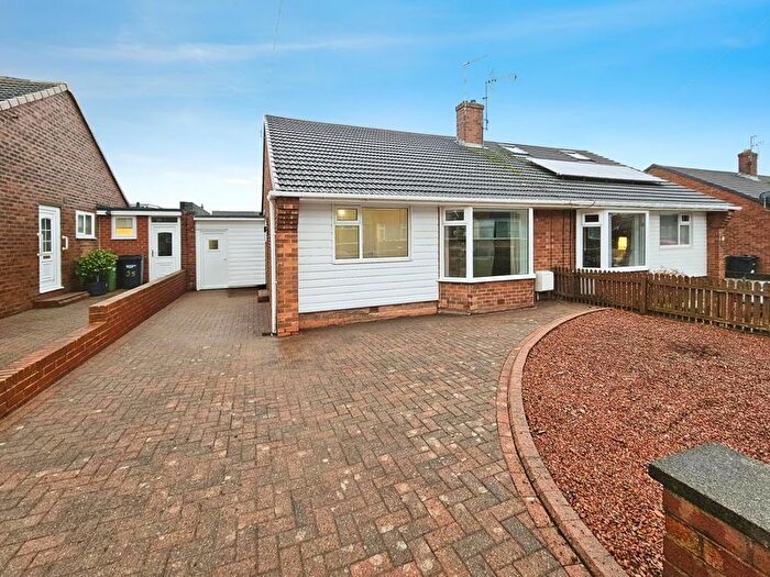 2 Bedroom Semi Detached Bungalow For Sale In Leander Avenue, Choppington, NE62