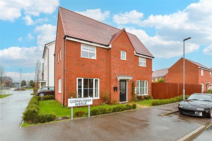 3 Bedroom Detached House For Sale In Cornflower Avenue, Hythe, Kent, CT21