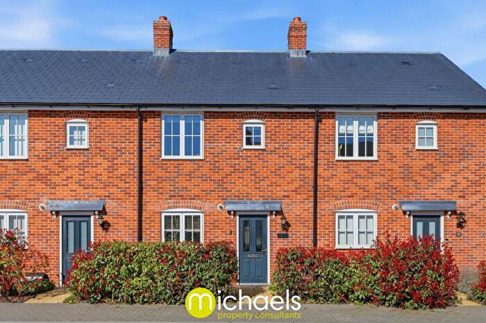 2 Bedroom Terraced House For Sale In William Sims Close, West Bergholt, Colchester, CO6