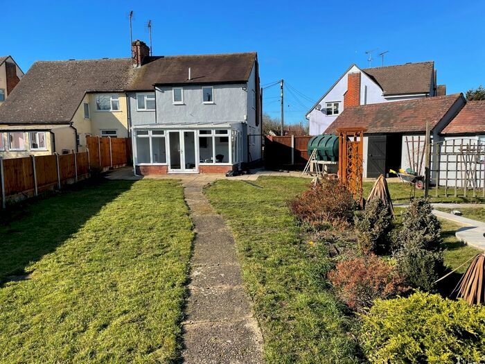 3 Bedroom Semi-Detached House To Rent In Bendlowes Road, Great Bardfield, Braintree, Essex, CM7