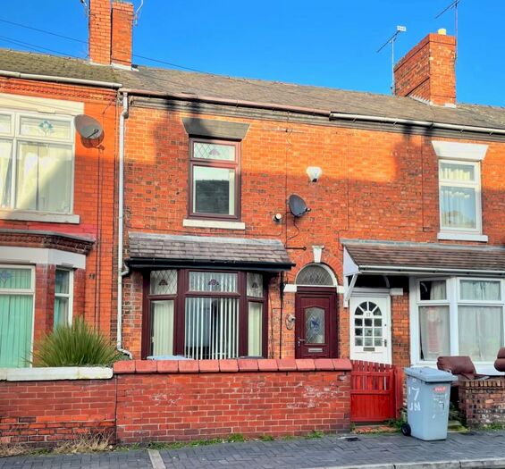 2 Bedroom Terraced House To Rent In Union Street, Crewe, CW2