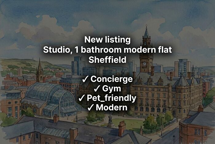 Studio To Rent In West Street, Sheffield, S1