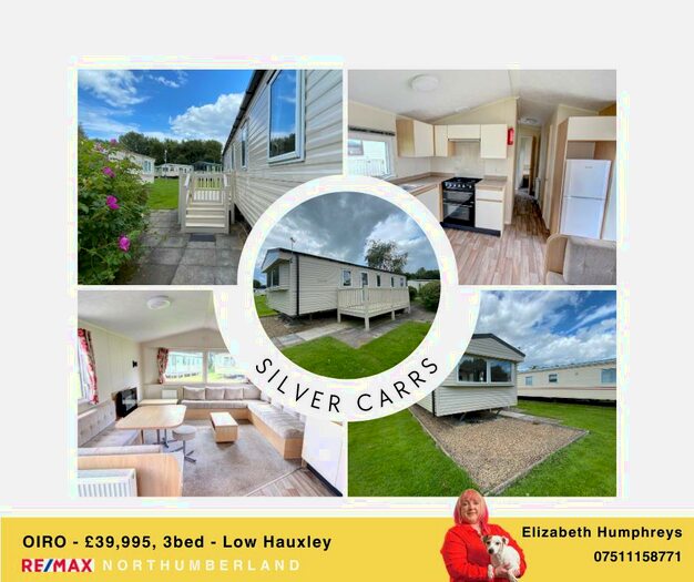 3 Bedroom Lodge For Sale In Silver Carrs Holiday Park, Hauxley Links, Low Hauxley, Morpeth, NE65
