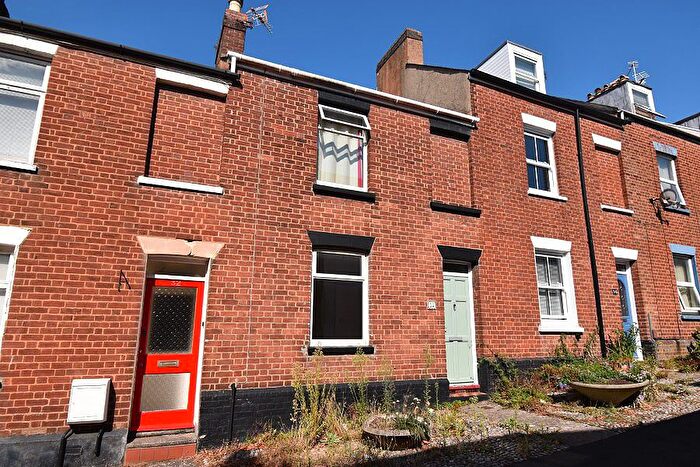 2 Bedroom Terraced House For Sale In East John Walk, Newtown, Exeter, EX1