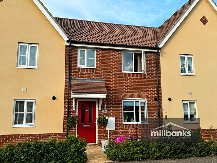 3 Bedroom Terraced House For Sale In Tortoiseshell Drive, Attleborough, Norfolk, NR17