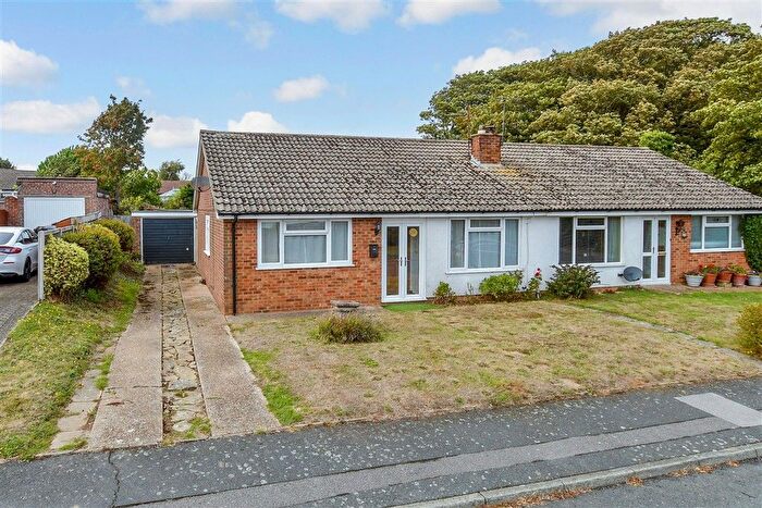 3 Bedroom Semi Detached Bungalow For Sale In Glebe Close, St Margarets-At-Cliffe, Dover, Kent, CT15