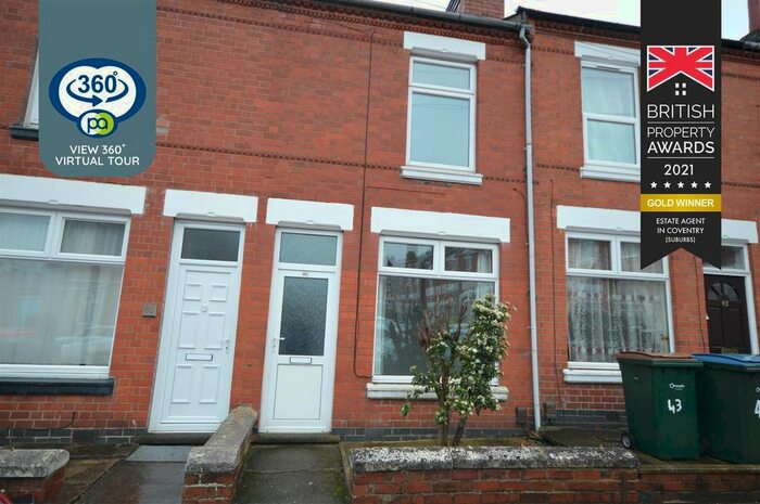 2 Bedroom Terraced House To Rent In Hawkins Road, Earlsdon, Coventry CV5