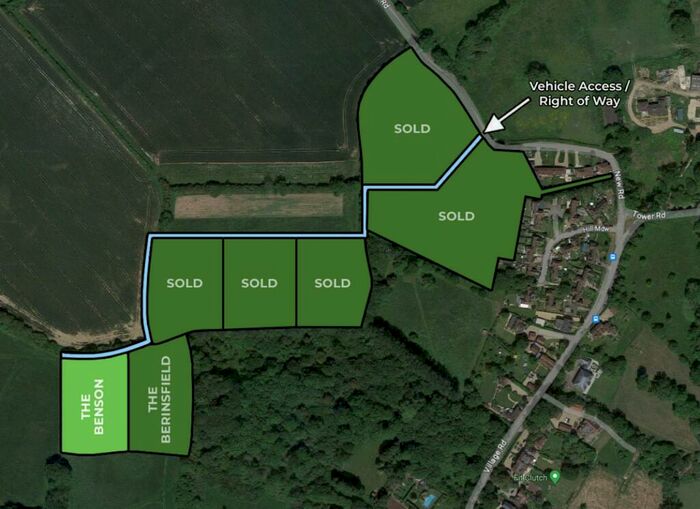 Land For Sale In The Benson, Land On The West Side Of New Road, Coleshill, Amersham, Buckinghamshire, HP7