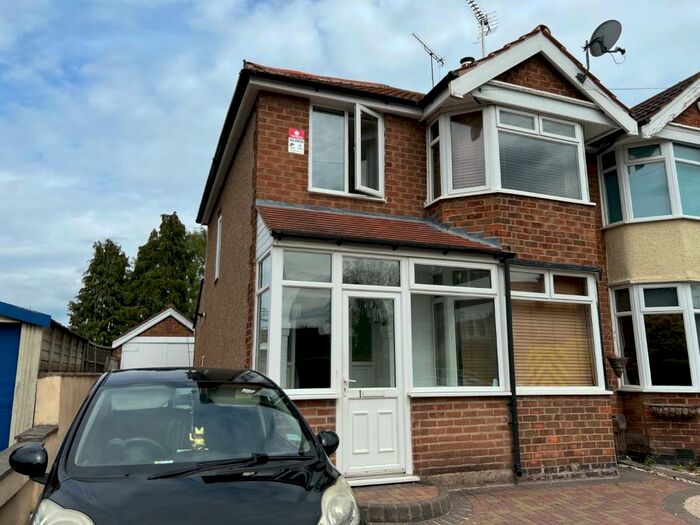 3 Bedroom End Of Terrace House To Rent In Arundel Road, Coventry, West Midlands, CV3