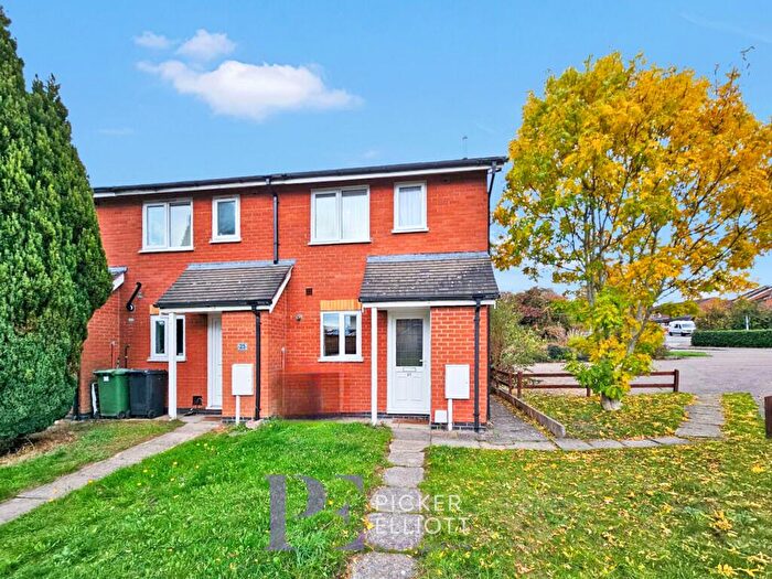 2 Bedroom End Of Terrace House To Rent In Talbott Close, Broughton Astley, LE9