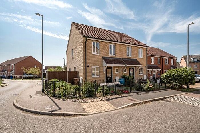 2 Bedroom Terraced House For Sale In Alice Parkins Close, Hadleigh, Essex, IP7