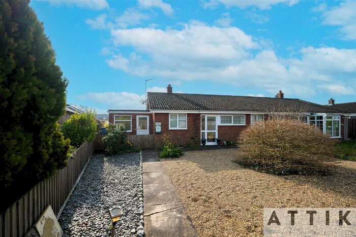 2 Bedroom Semi-detached Bungalow For Sale In St. Michaels Way, Wenhaston, Halesworth, IP19