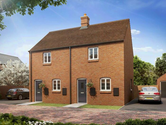 2 Bedroom Terraced House For Sale In "The Ithon" At Heathencote, Towcester, NN12