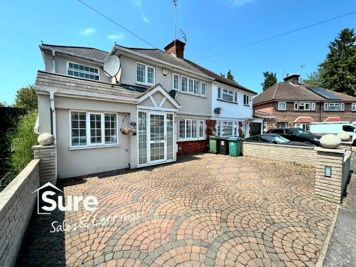 4 Bedroom Semi-Detached House To Rent In The Chase, Watford, Hertfordshire, WD18