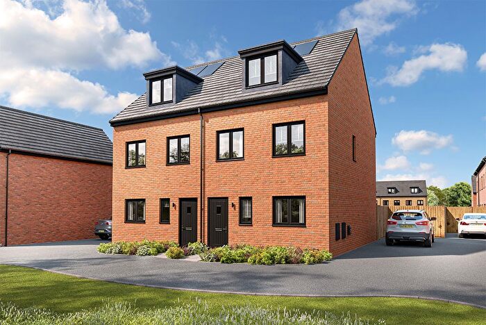 3 Bedroom Semi Detached House For Sale In "The Bradshaw" At Stallings Lane, Kingswinford, DY6