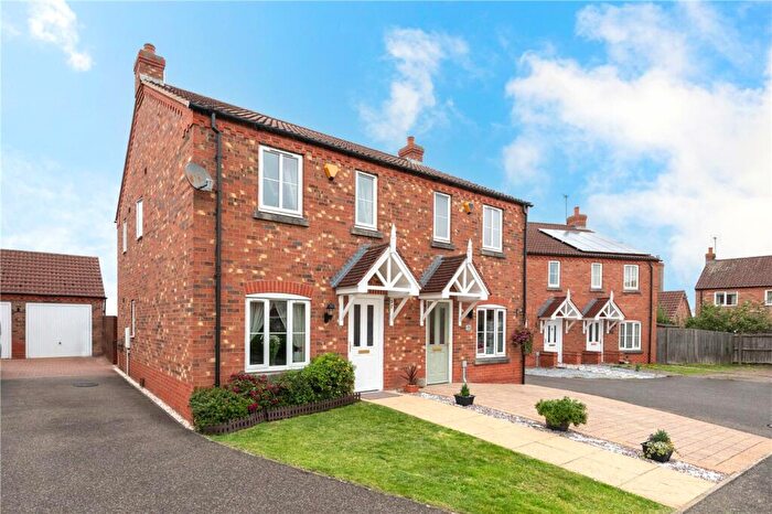 3 Bedroom Semi-Detached House For Sale In Churchfields Road, Folkingham, Sleaford, Lincolnshire, NG34