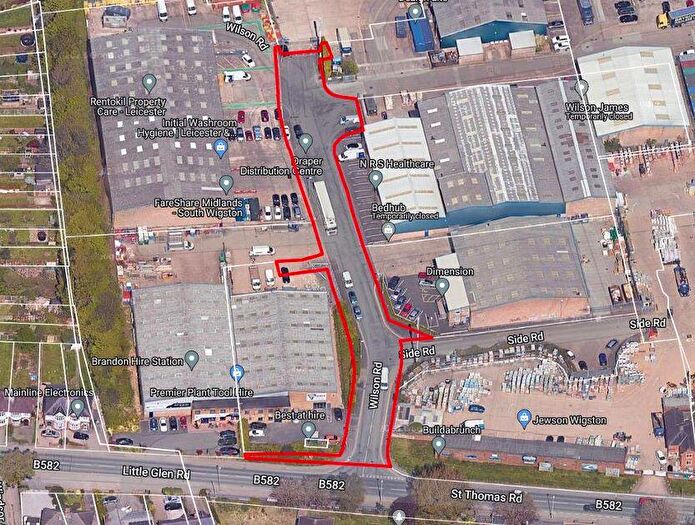 Land For Sale In Freehold Land Title Interest At Wilson Road, Wilson Road, Wigston, Leicestershire, LE18