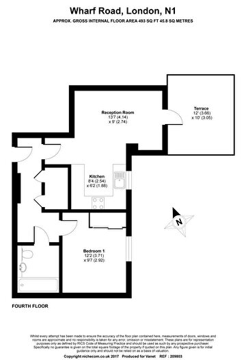 1 Bedroom Flat To Rent In Wharf Road, Islington, London, N1