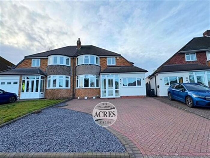 4 Bedroom Semi Detached House For Sale In Falstone Road, Sutton Coldfield, B73