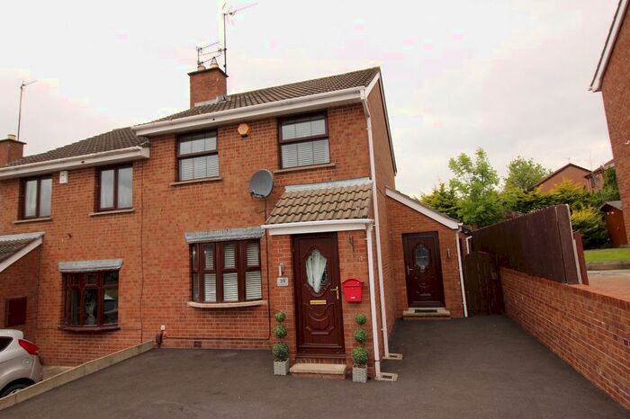 3 Bedroom Semi-Detached House For Sale In Glenwood Court, Lisburn, County Antrim, BT28