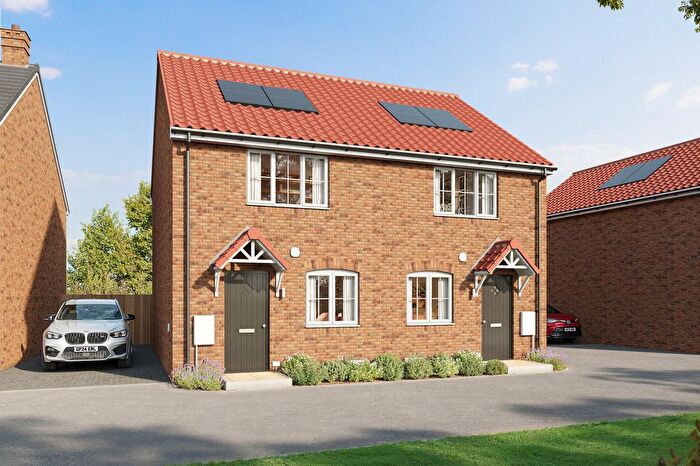 2 Bedroom Semi-Detached House For Sale In "The Hardwick" At Fordham Road, Soham, CB7