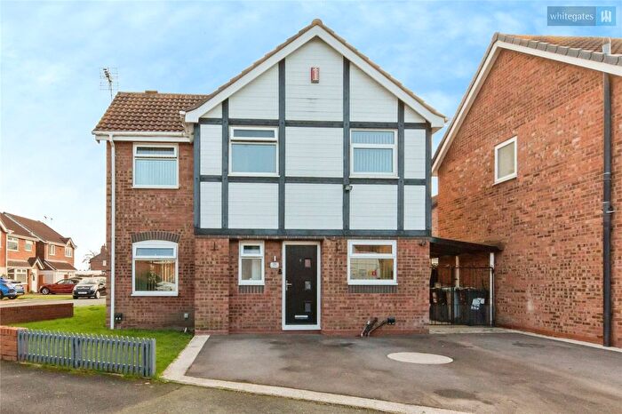 3 Bedroom Detached House For Sale In Merlin Way, Crewe, Cheshire, CW1