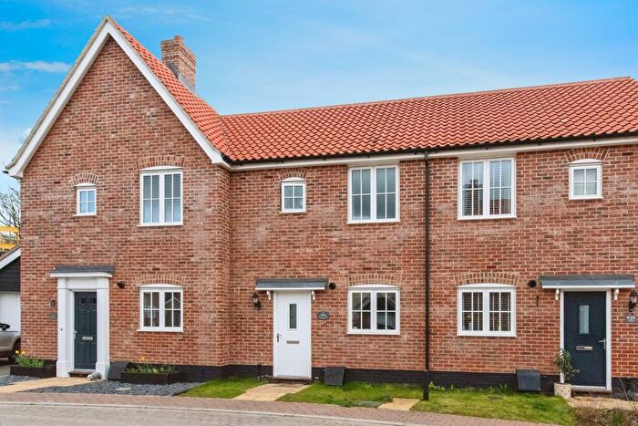 2 Bedroom Terraced House For Sale In Badger Close, Needham Market, Ipswich, IP6