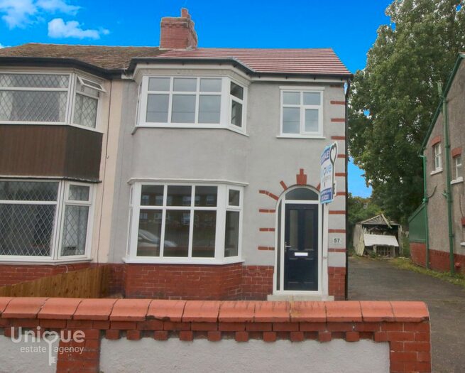 3 Bedroom Semi-Detached House To Rent In Manor Road, Fleetwood, Lancashire, FY7