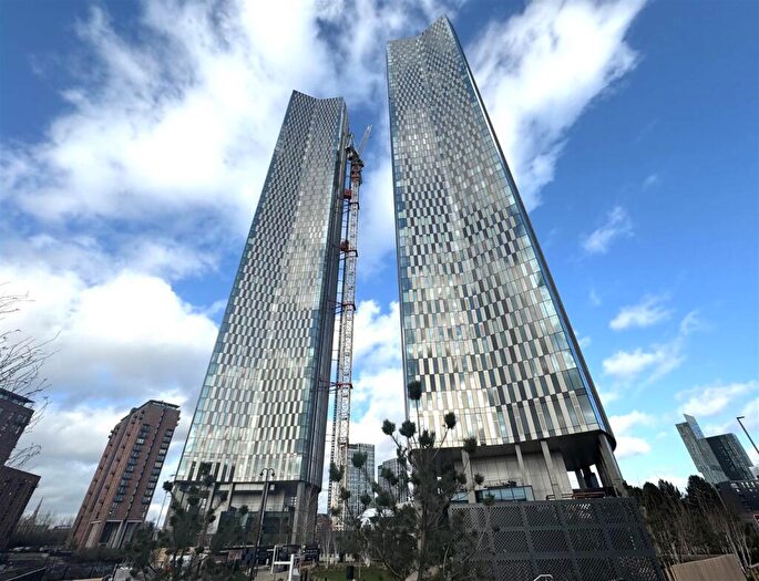 1 Bedroom Apartment To Rent In Th Floor Vista River Gardens, Manchester, M3