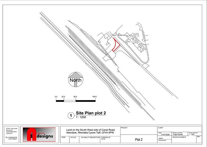 Land For Sale In Plot Canal Road, Aberdare, Mid Glamorgan, CF44