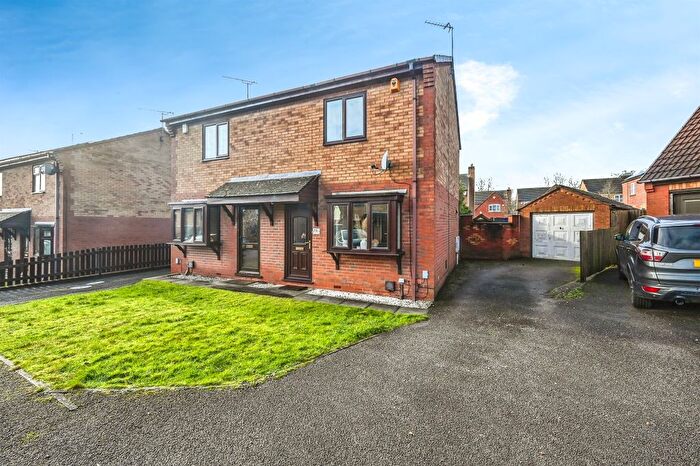 2 Bedroom Semi Detached House For Sale In Charnwood Close, Swanwick, Alfreton, DE55