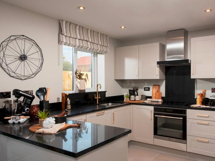 3 Bedroom Detached House For Sale In "The Sherwood Corner" At Market Crescent, New Herrington, Houghton Le Spring, DH4