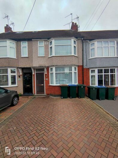 2 Bedroom Terraced House To Rent In Erithway Road, Finham, Coventry, CV3