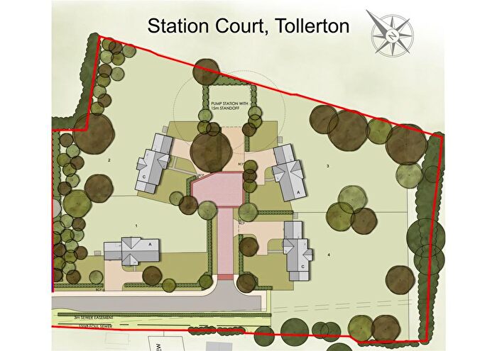 Land For Sale In Station Court, Tollerton, York, YO61