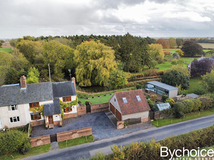 3 Bedroom Semi Detached House For Sale In Whitley Cottages, Baythorne End, Essex, CO9