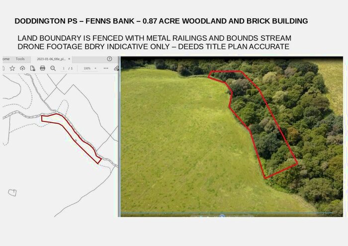 Land For Sale In Fenns Bank, Whitchurch, SY13