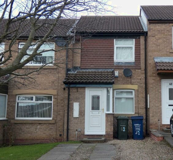 1 Bedroom Terraced House To Rent In Harbottle Court, Newcastle Upon Tyne, Tyne And Wear, NE6