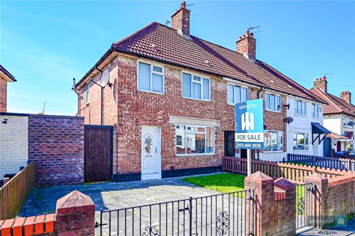 3 Bedroom End Of Terrace House For Sale In Butleigh Road, Liverpool, Merseyside, L36
