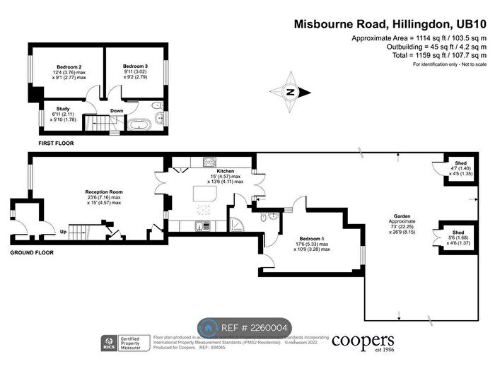 4 Bedroom Semi-Detached House To Rent In Misbourne Road, Uxbridge, UB10