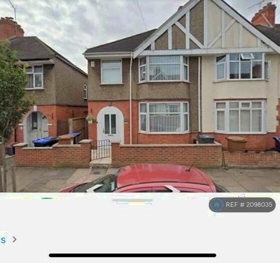 3 Bedroom End Of Terrace House To Rent In Penrhyn Road, Northampton, NN4
