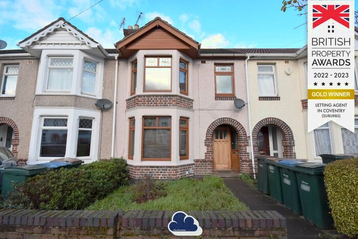 3 Bedroom Terraced House To Rent In Siddeley Avenue, Coventry, CV3