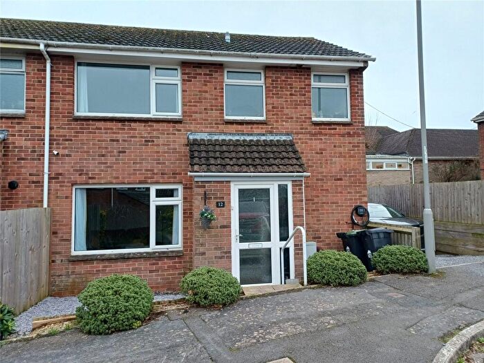 3 Bedroom Semi Detached House For Sale In Vearse Close, Bridport, Dorset, DT6