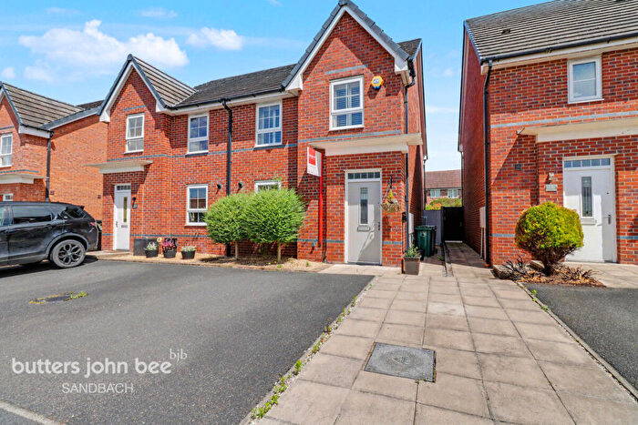 4 Bedroom Semi-Detached House For Sale In Patrons Drive, Sandbach, CW11